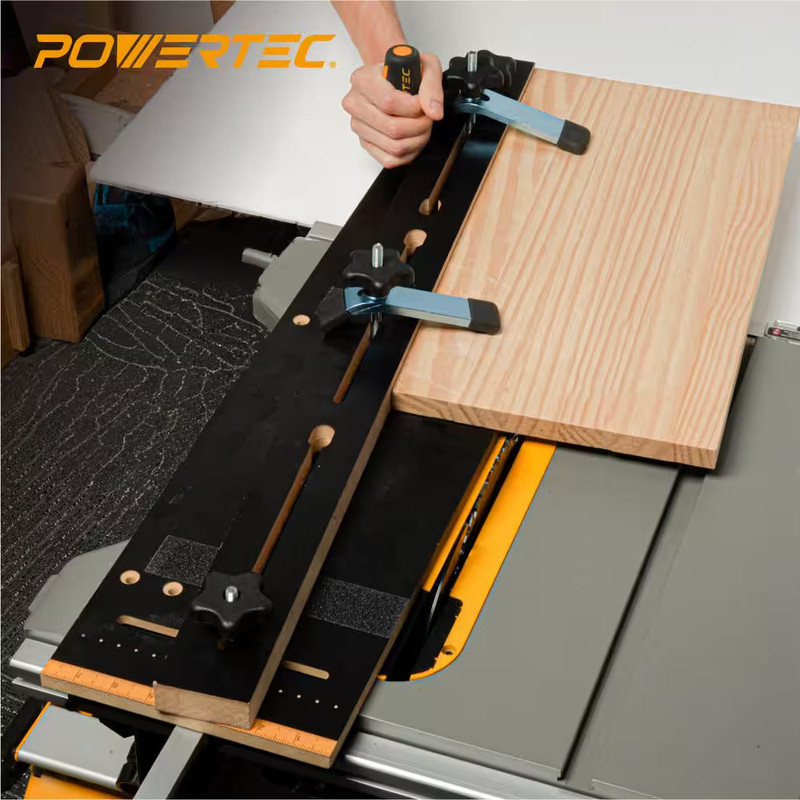Taper/Straight Line Jig for Table Saws with 3/4 In. Wide by 3/8 In. Deep Miter S gallery