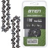 Full Chisel Chainsaw Chain 16 Inch .043 3/8 LP 56DL for Poulan DeWalt Solo gallery