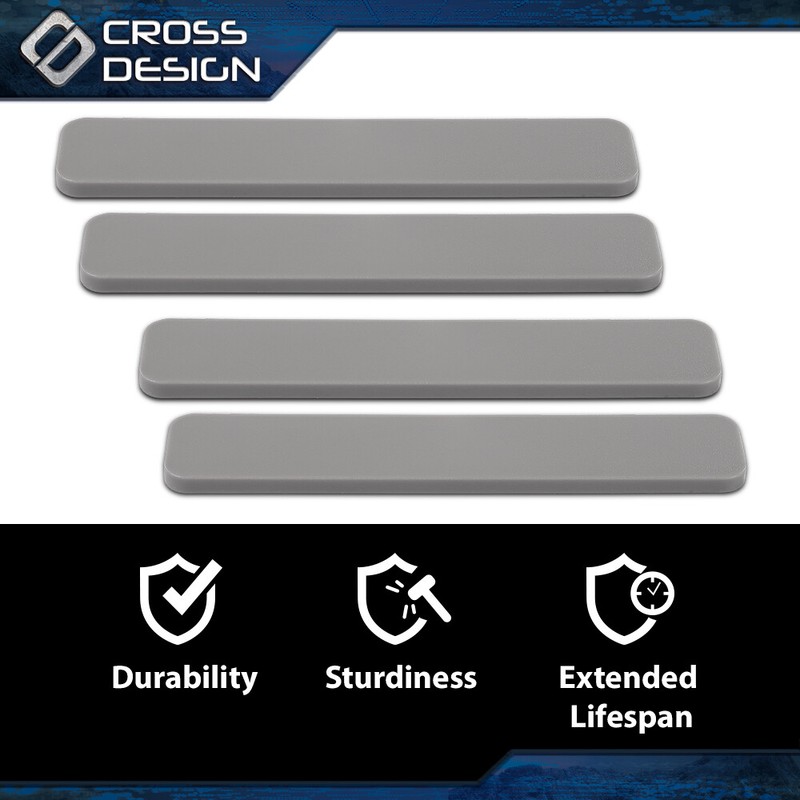 Gray Composite Decking boards End Cap Set (4 pcs in One Package) 5.5” gallery