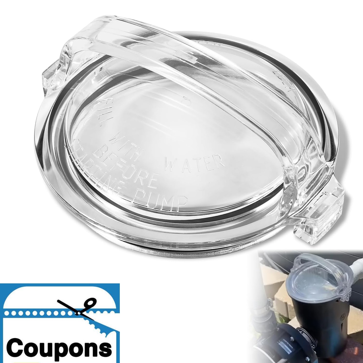SPX1500D2A Pool Strainer Cover For Hayward Power Flo LX SP1580, 25306-000-020 gallery