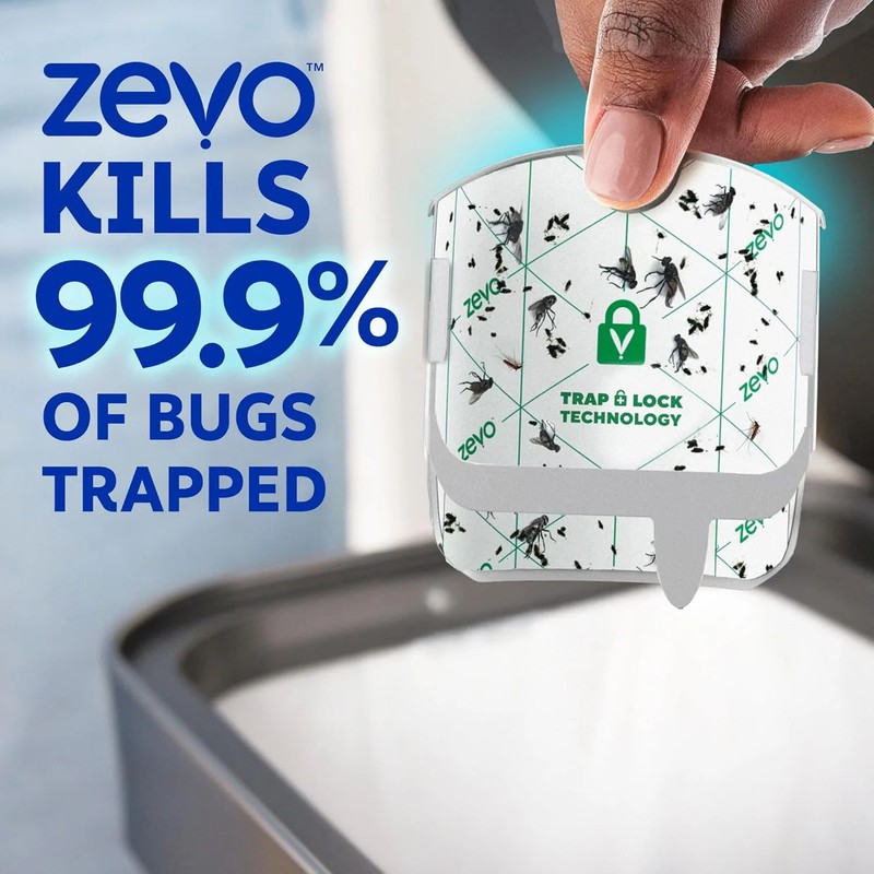 Zevo Compact Flying Insect Trap Kit with Refill Cartridges - Plug-in Indoor Bug gallery