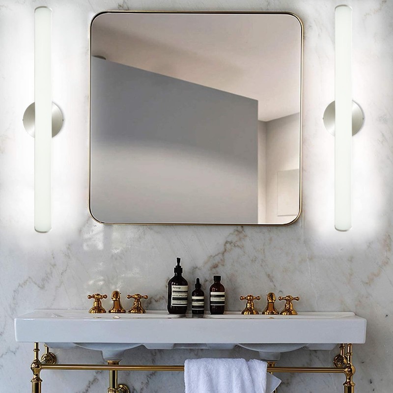 24 Inch LED Bathroom Vanity Light 16W 1600LM Natural White 4000K Sconce gallery