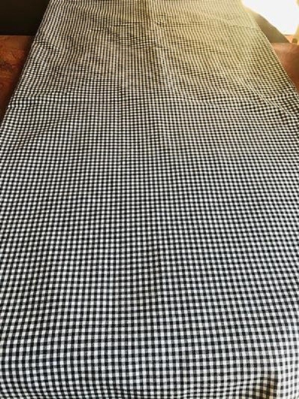 Pottery Barn Gingham Chambray Drapes Set 2 Blue 44x 84 Curtains Pair Kids New🦩 gallery