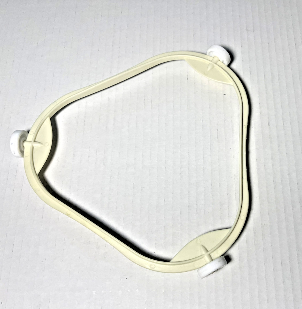 14 1/8" Microwave Glass Turntable Plate With Roller Ring - Unbranded gallery