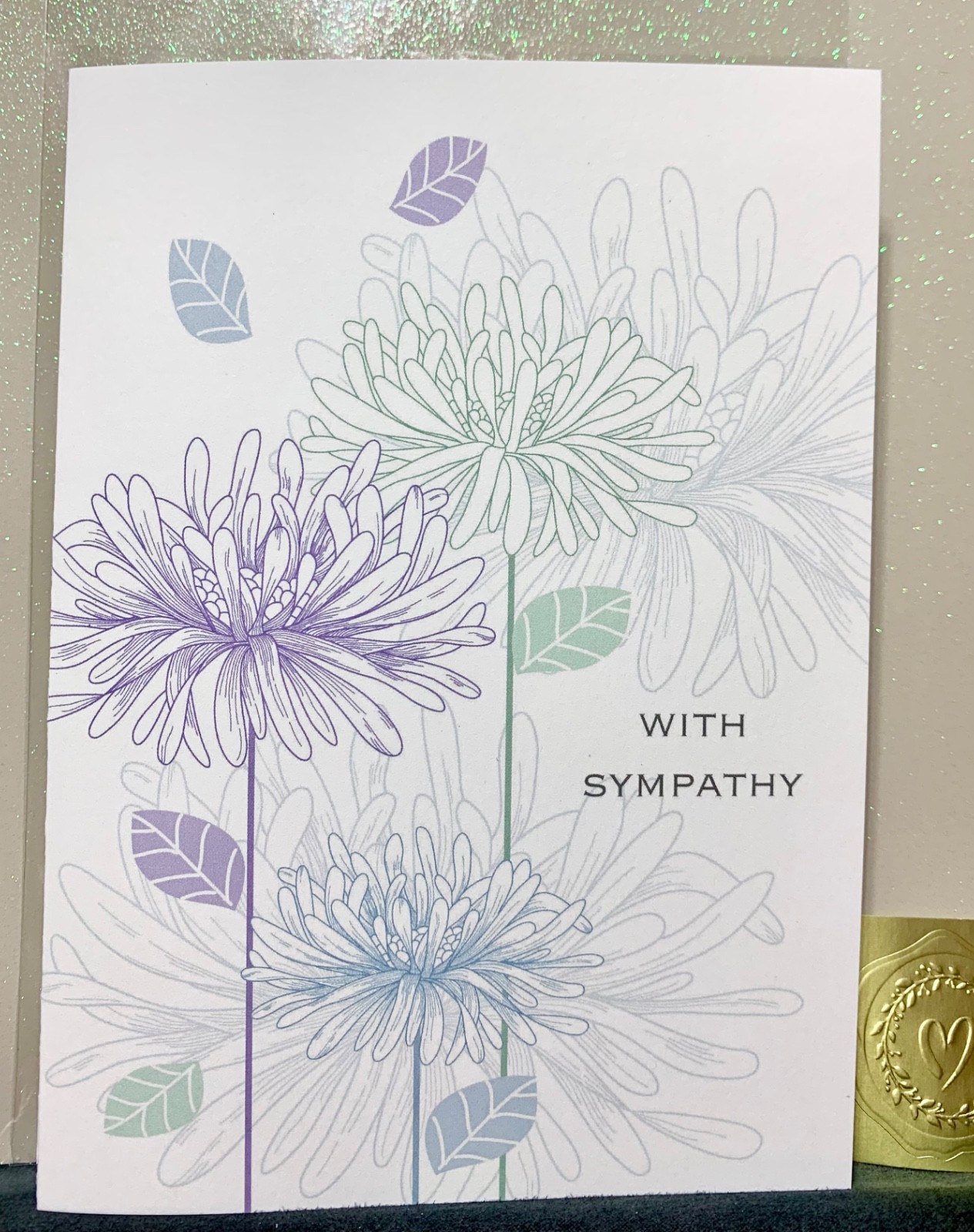 Sympathy Condolences Card Cherishing the Life of Someone Special gallery
