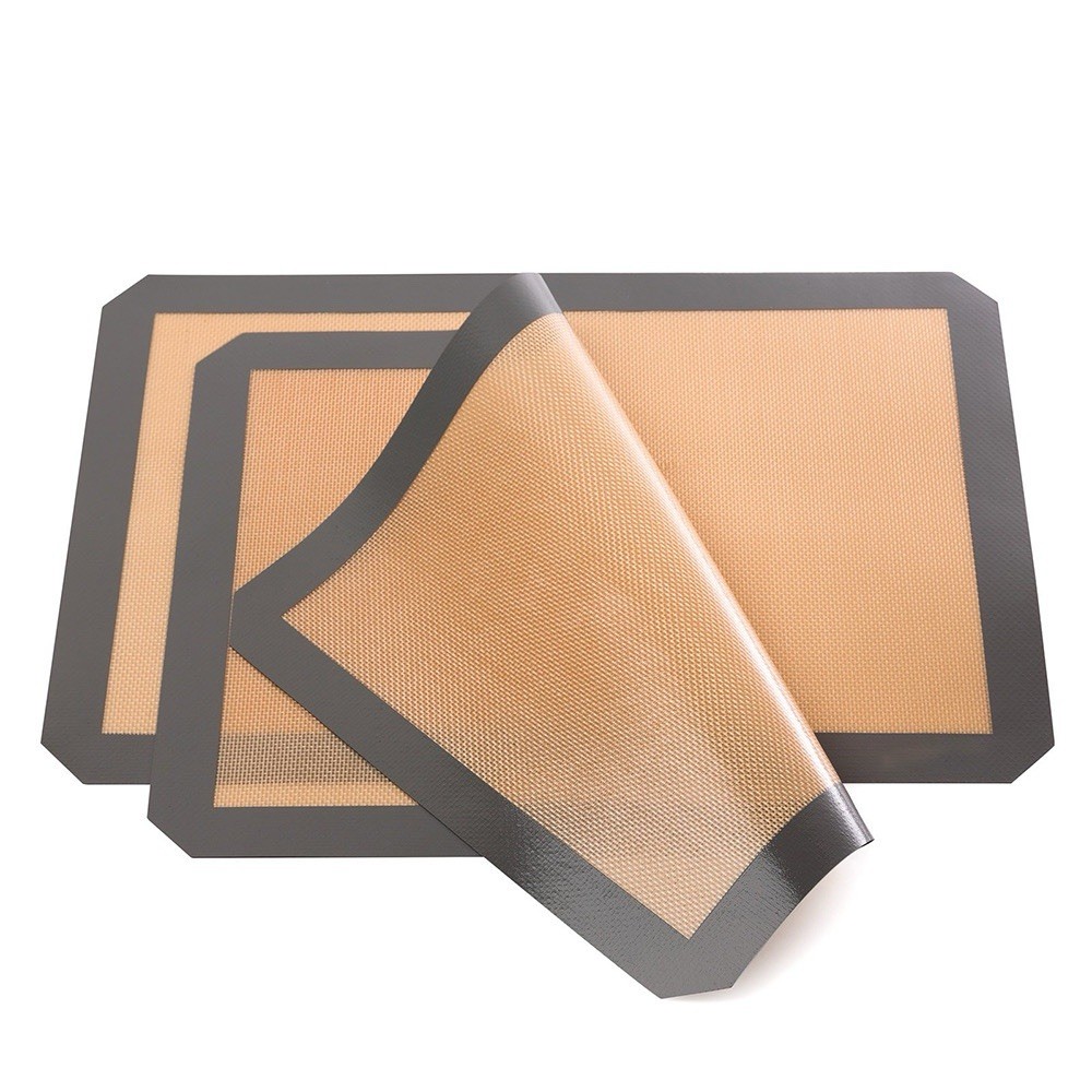 Silicone Oven Liner Baking Mat 2PCS Non Stick Reusable Heat Resistant Mat gallery