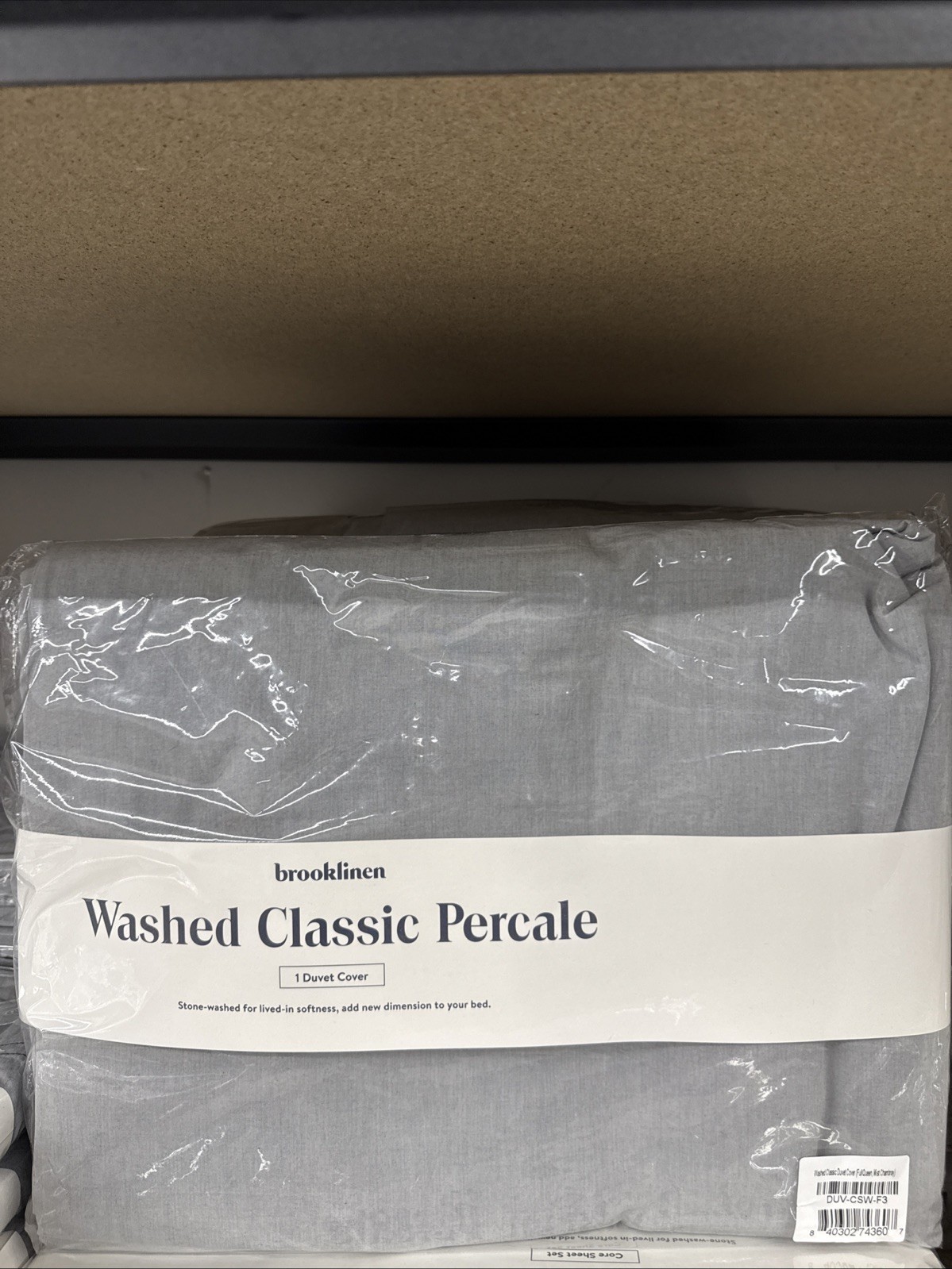 1 Duvet Cover Brooklinen Washed Classic Percale Full Queen gallery