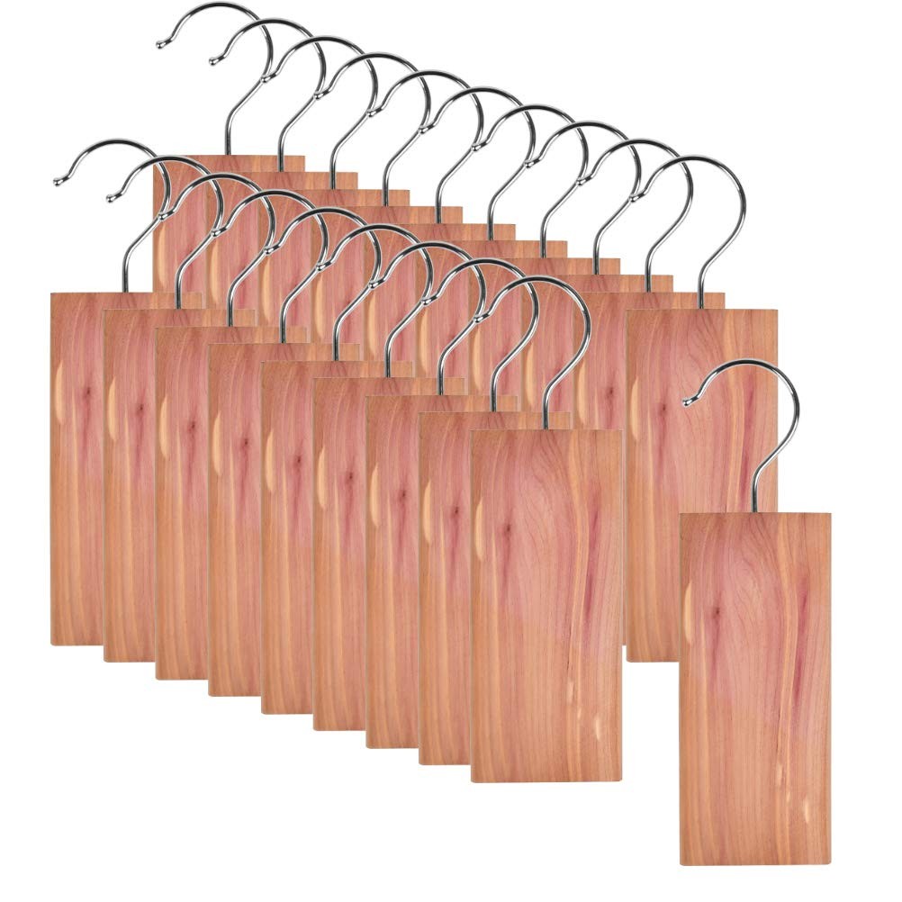 20 Pcs Cedar Blocks for Closet Storage, Aromatic Red Cedar Planks Chips for C... gallery