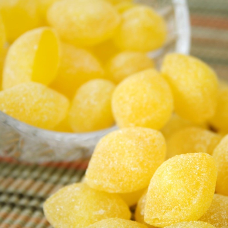 Claeys Sanded Lemon Drops Hard Candy 2LB |Lemon Flavored Candy | Christmas Sale! gallery