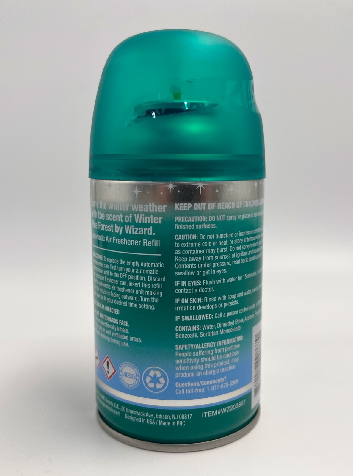 12 Wizard Automatic Spray Refills Winter Pine Forest 5oz gallery