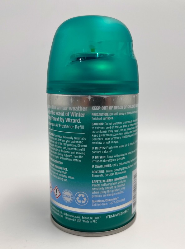 12 Wizard Automatic Spray Refills Winter Pine Forest 5oz gallery