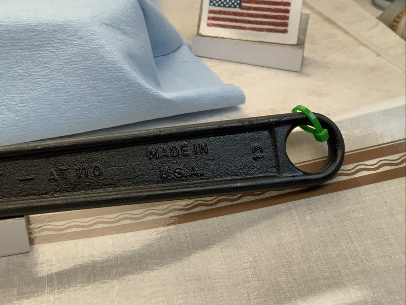 CRESCENT AT 110, 10in. Adjustable Wrench, USA Made - Green gallery