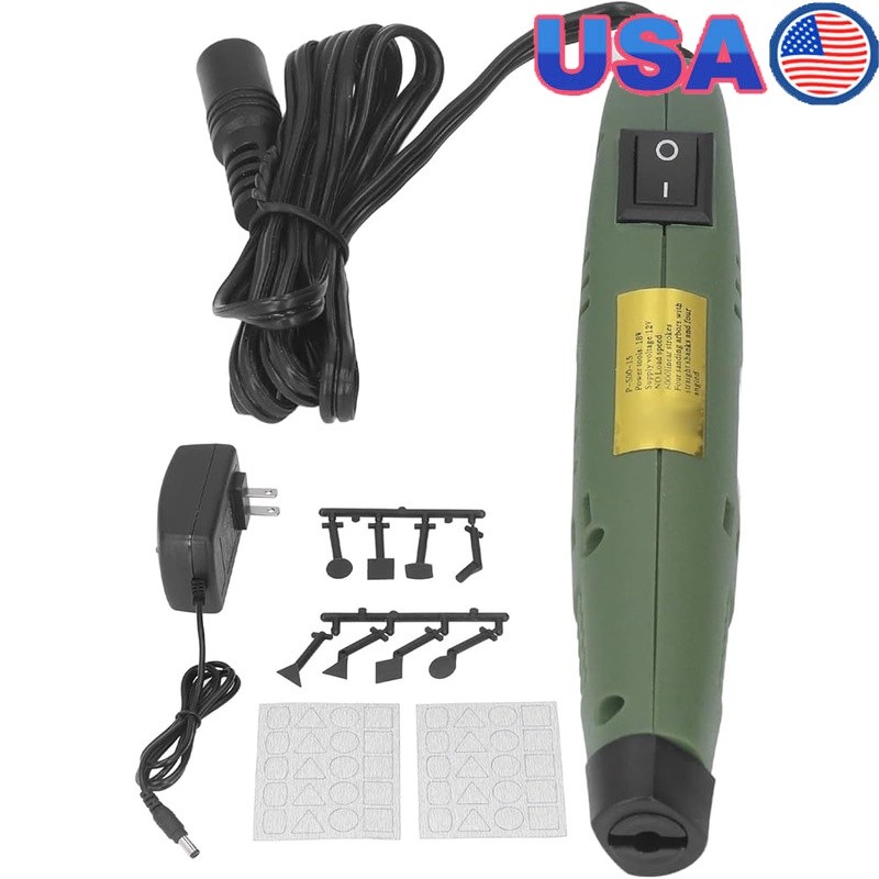 High Speed Mini Pen Sander 8000 RPM Electric Pencil Sander Polishing Grooves New gallery