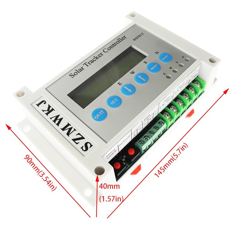 Dual Axis Solar Tracking Tracker Controller for PV Solar Panel System Sun Track gallery