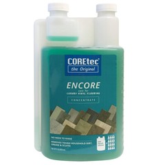 COREtec ENCORE Cleaner for Luxury Vinyl Flooring Concentrate 32 oz (Refills 16x)