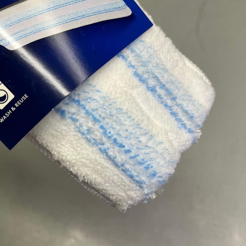 O-CEDAR (2 PACK, 2 HEADS EACH) H2prO Mop Heads 9.25" x 4.38" White 26-231 gallery