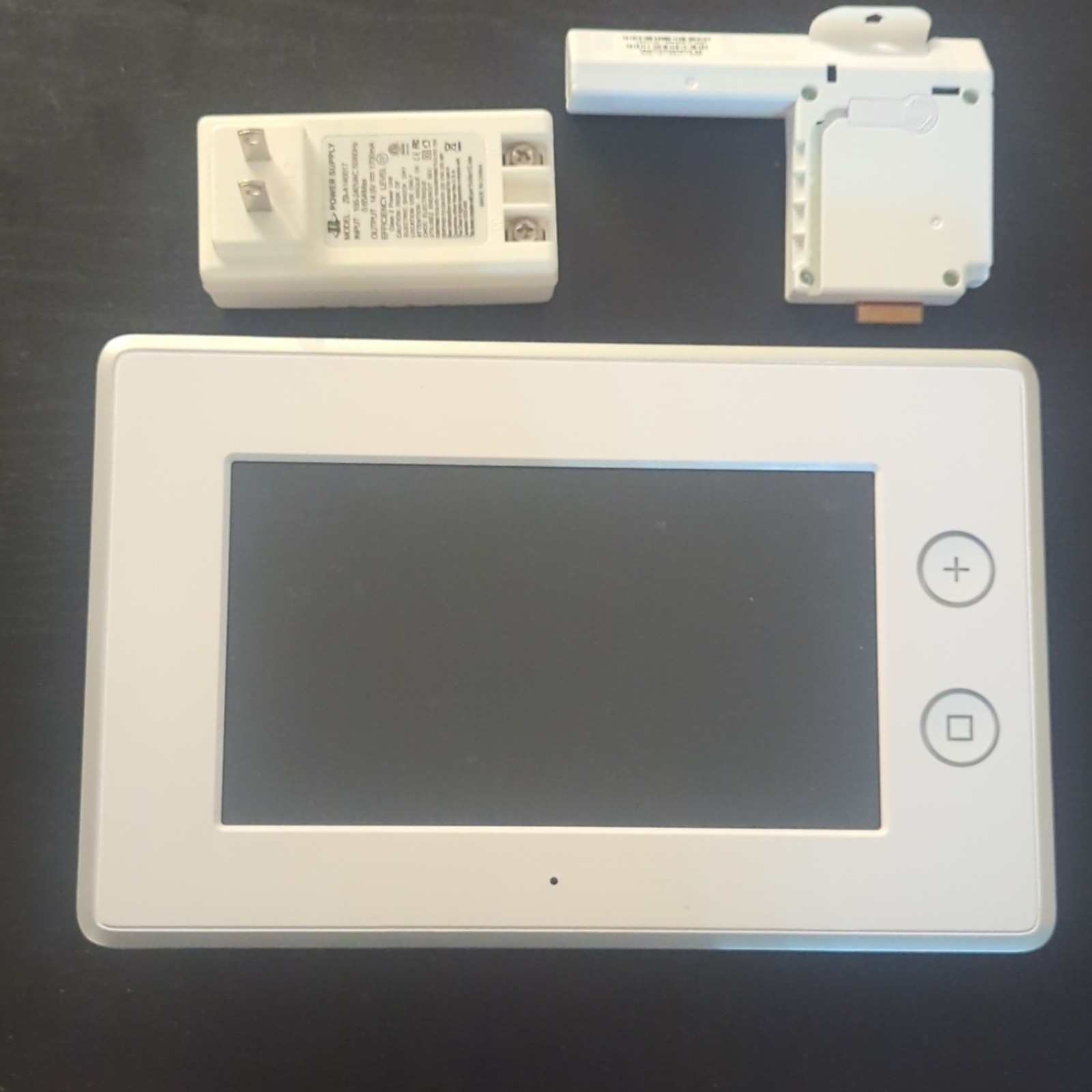 2GIG GC3-345 Touchscreen Alarm Panel, Z-Wave With Cell Chip And Wall Adapter gallery