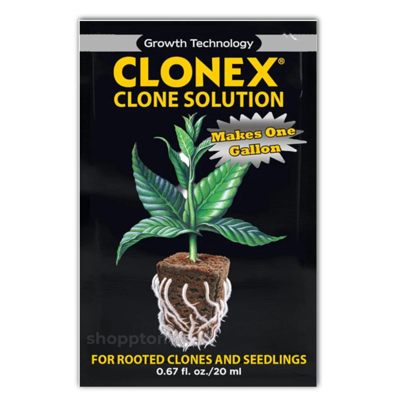 Clonex Clone Solution 20ml + Root Riot Cubes | Propagation Kit | Pick Quantity gallery