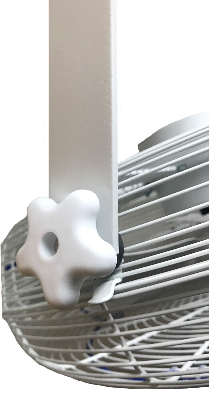 VES Basket Fan Wall/Ceiling Mount, Moisture Resistant-NEW IN BOX gallery
