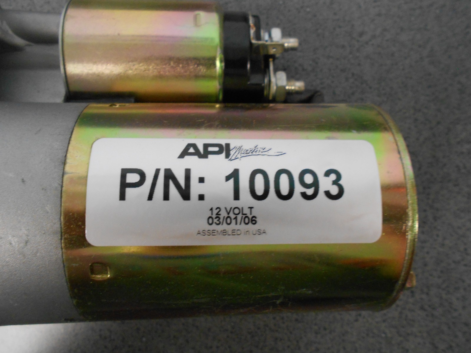 API MARINE ARROWHEAD AFTERMARKET STARTER PN# SFD0066 SEE FITMENT IN DESCRIPTION gallery