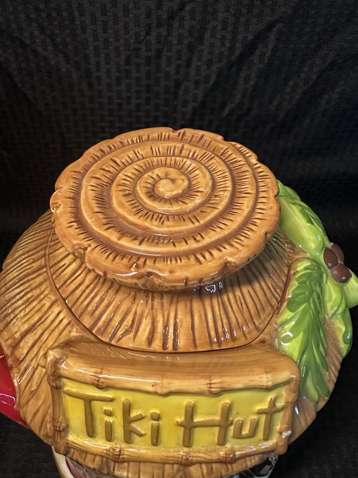 Tiki Hut 2 Gallon Ceramic Beverage Dispenser Target Home Monkey Surf Board Palm gallery