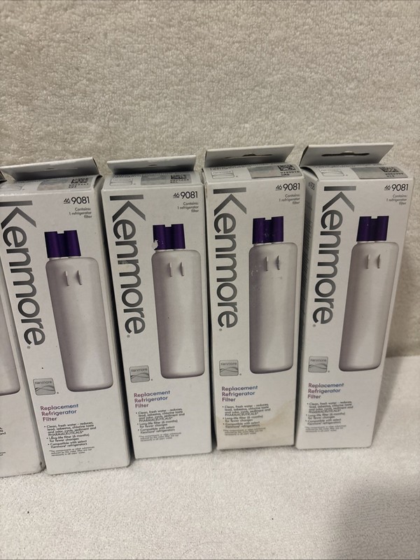 7 Pack Kenmore 46-9081 Replacement Refrigerator Water Filter. NEW SEALED gallery