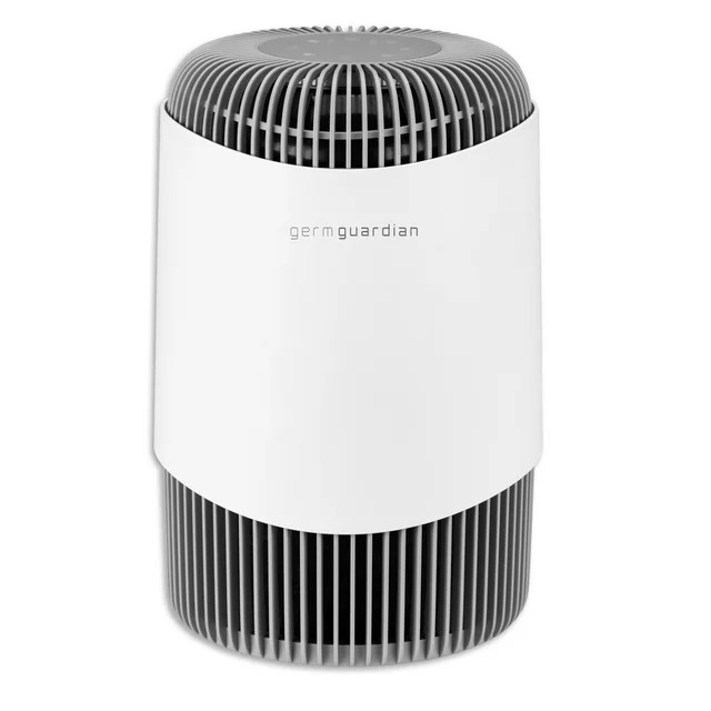 GERMGUARDIAN AC151 Compact Air Purifier with HEPA Filter, UV-C and Timer, White gallery