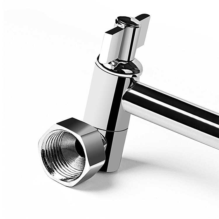 11 Inch Extra Long Adjustable Shower Head Extension Arm With Locking Set Screw gallery