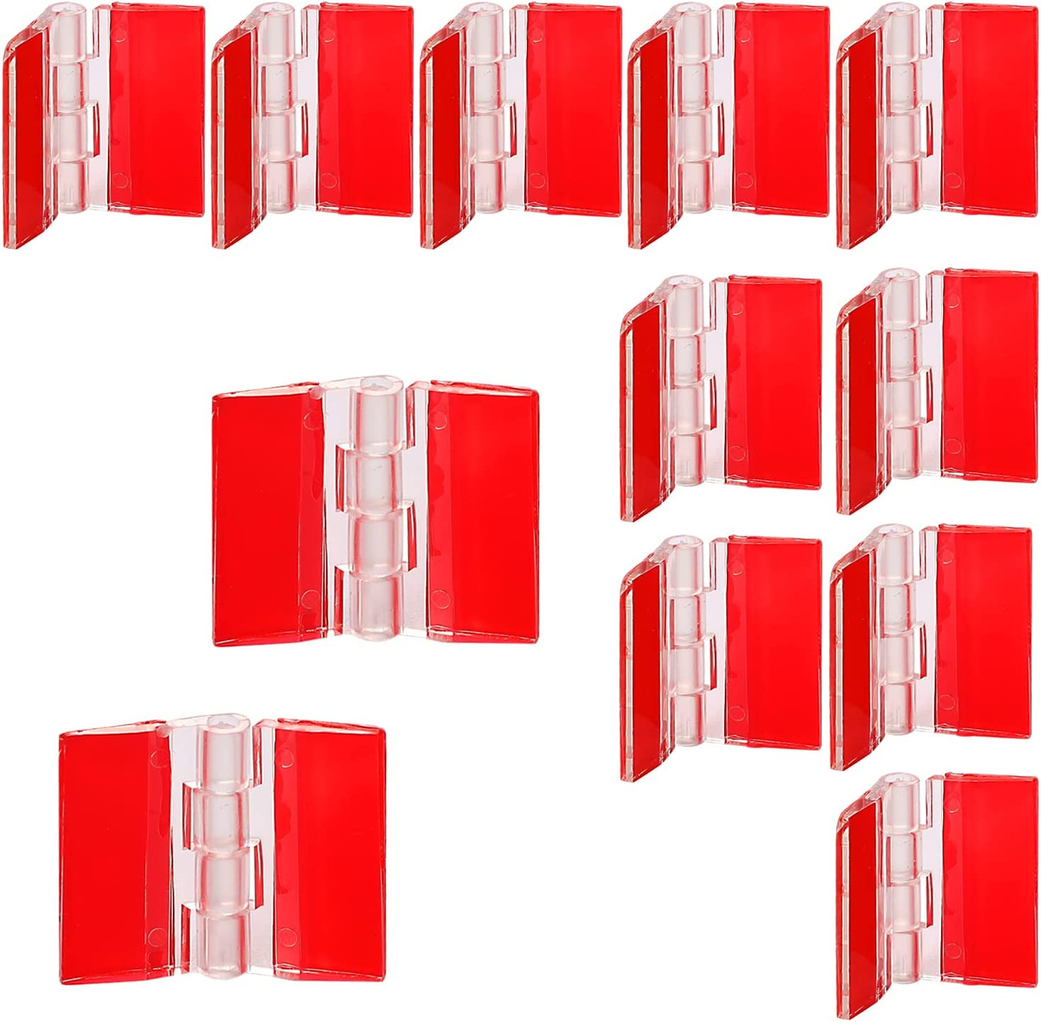 12 Pcs Acrylic Hinge Clear Acrylic Mini Hinge Transparent Plastic Hinges... gallery