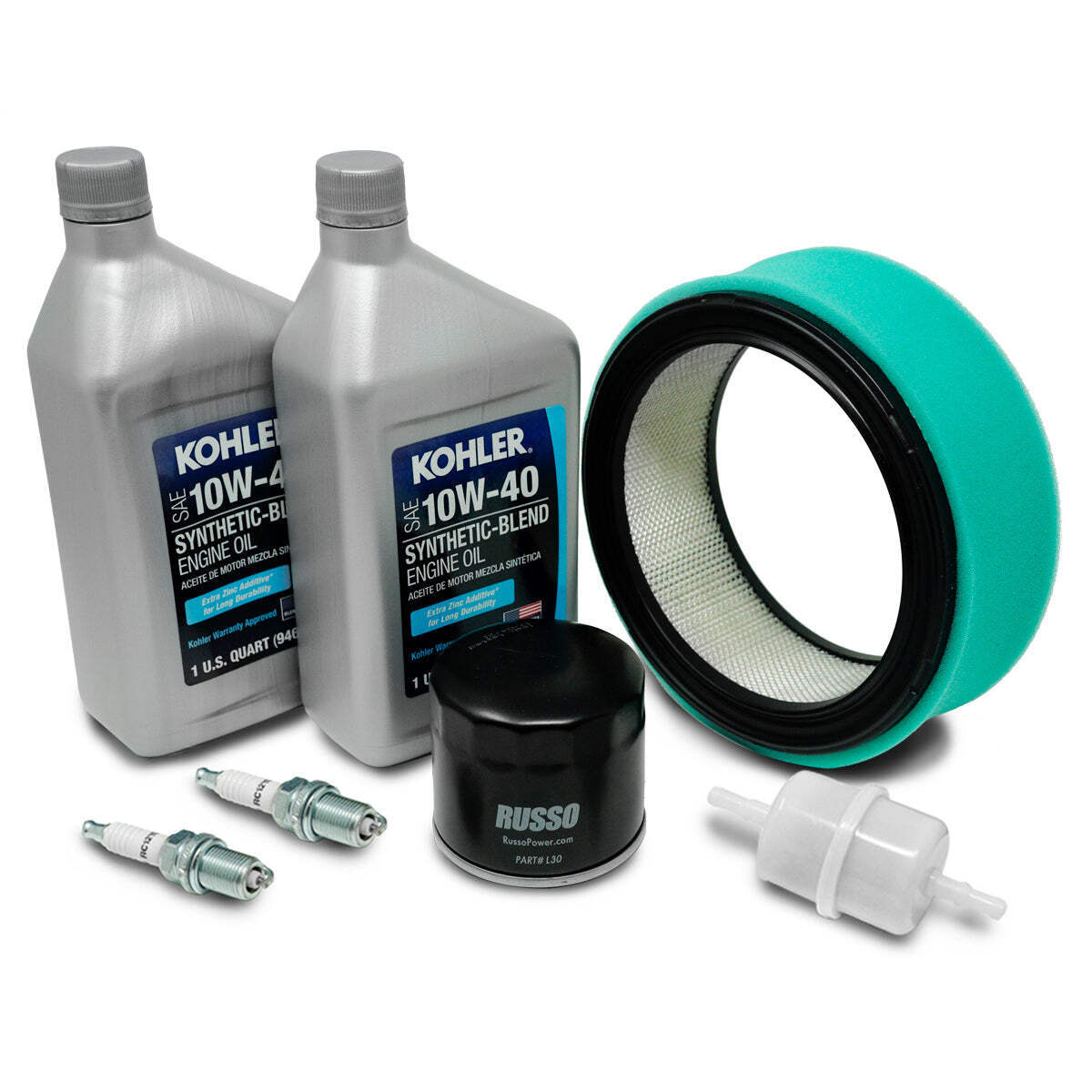 Tune Up Kit SAE 10W-40 for Kohler Command CV724 CV740 CH18 CH25 24 789 01-S gallery
