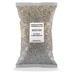 Vermiculite – Medium Agricultural Grade Coarse Vermiculite – 6 Liter (1.5 gal)