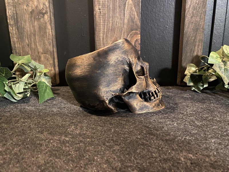 skull planter pot gallery