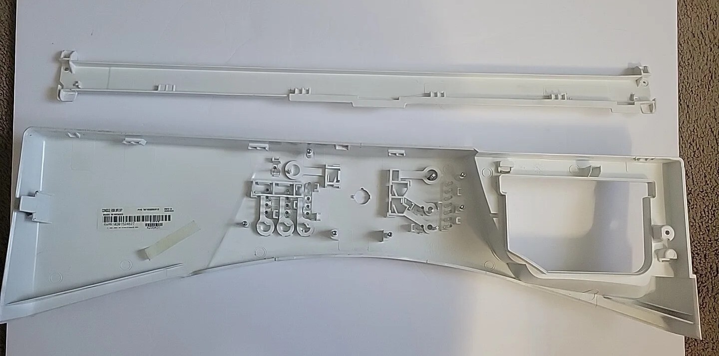 OEM Genuine Whirlpool Washer Control Panel Off White No Board, Part #W10325312 gallery