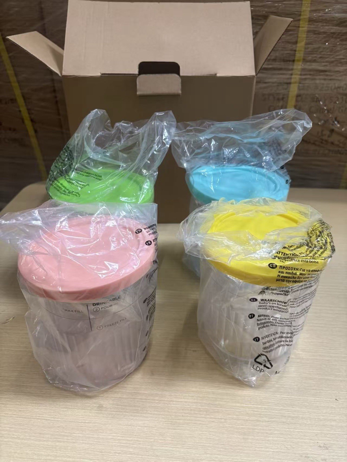 Premium 24 oz. Pint Containers for Ninja Creami Deluxe - 4 Pack | NC500, NC501 gallery