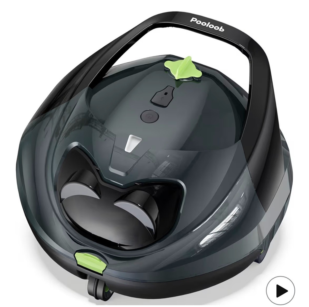 Pooloob PF1 Cordless Pool Vacuum Cleaner Robot: 150 Min Runtime, Triple Layer... gallery