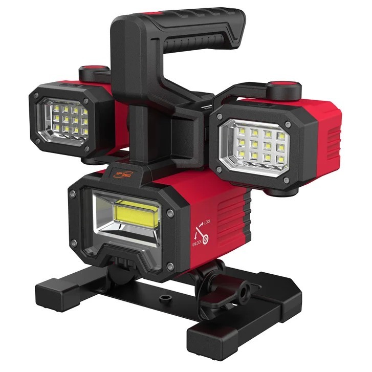ePower360 SIRIUS 2000LM Rechargeable LED Work Light and Powerbank w/ Side Lights gallery