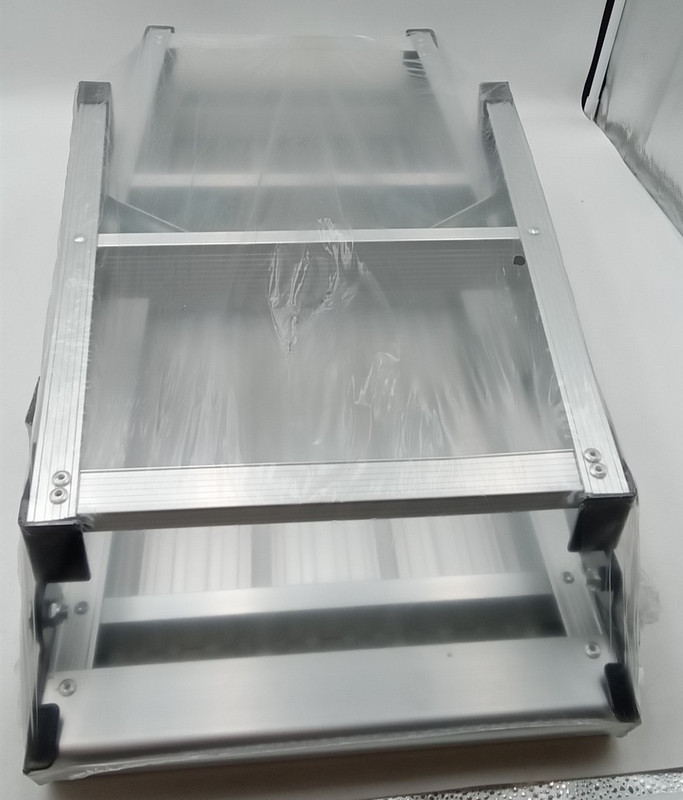 Work Platform Step Ladder Heavy Duty Foldable Aluminum Platform 330 LBS Capacity gallery
