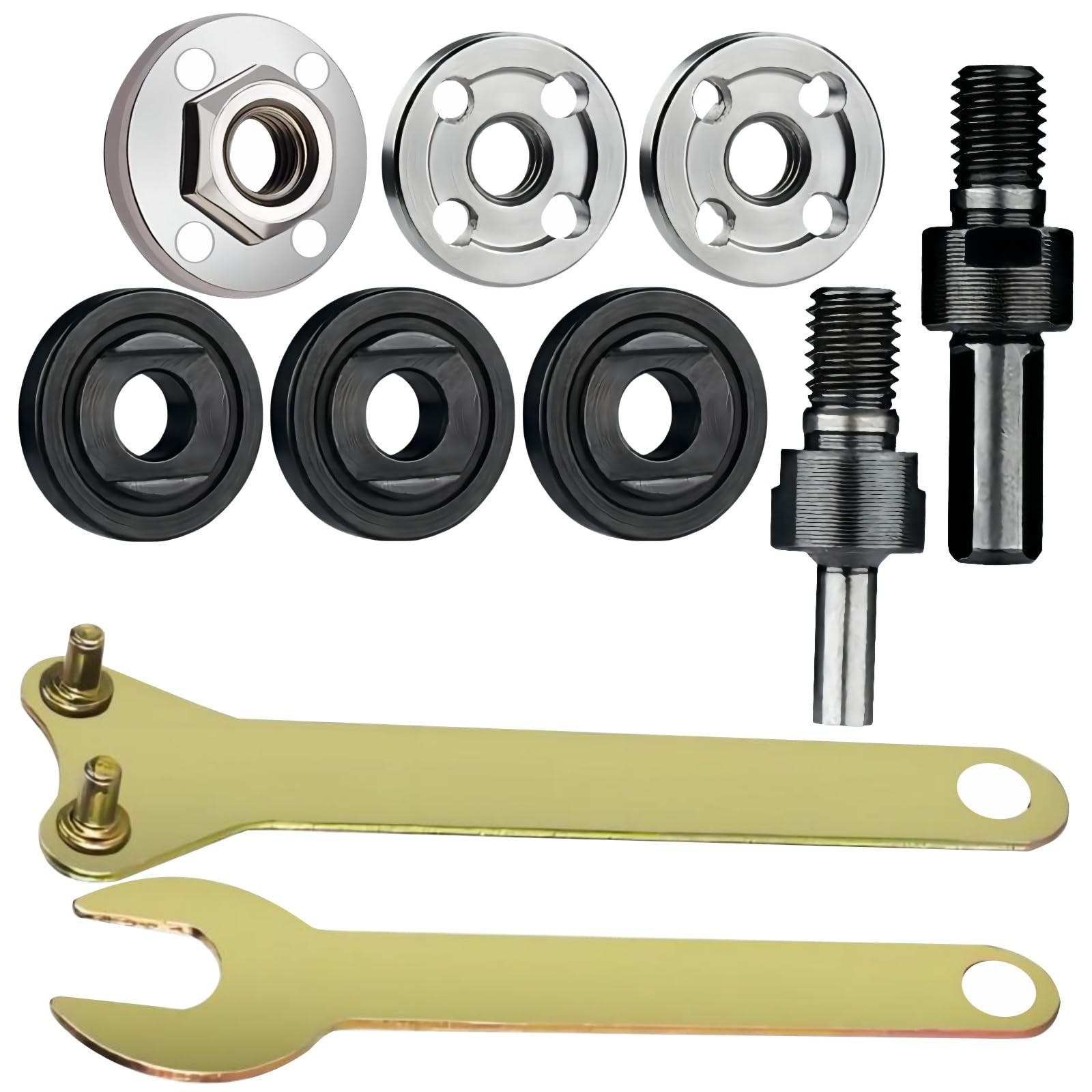 Electric Drill Grinder Wheel Disc Adapter 6mm & 10mm 10mm & 10mm Adjustable R... gallery