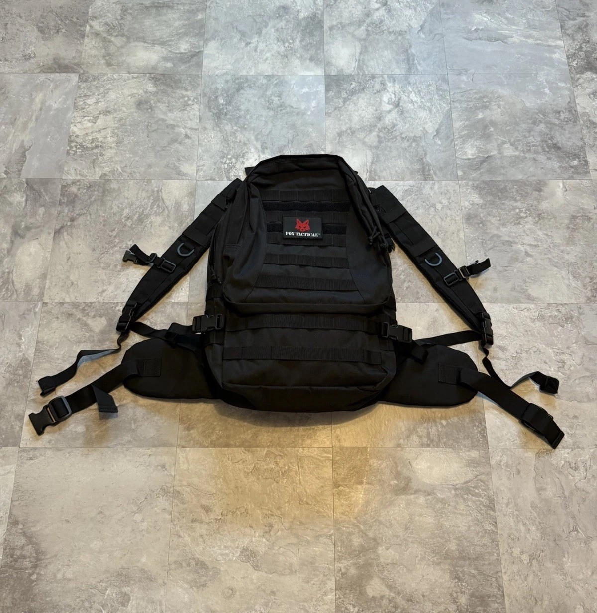 Fox Tactical 56-461 Advanced 3-Day Combat Pack - BLACK 