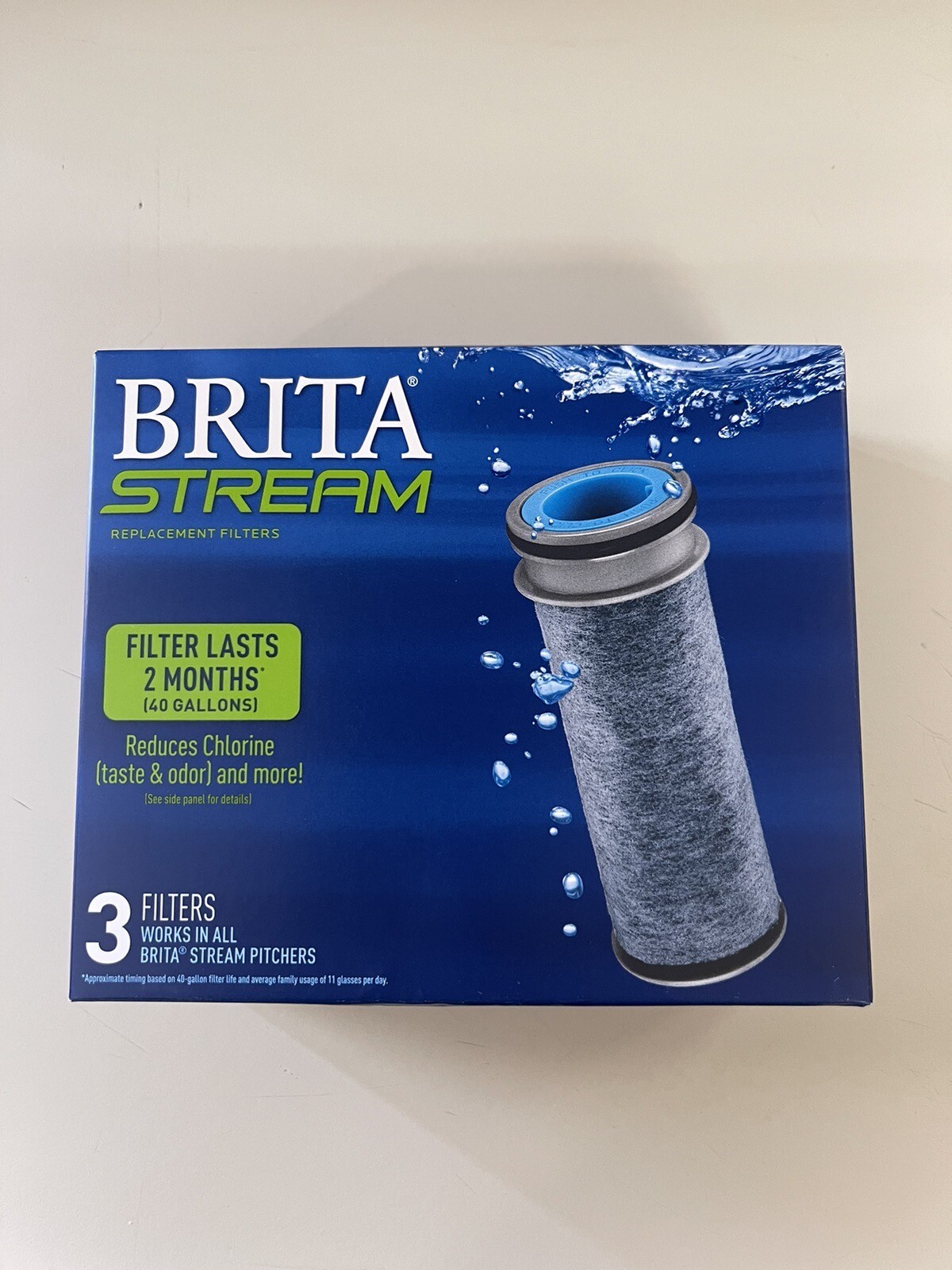 Brita Stream Pitcher Replacment Water Filter 3-PACK gallery