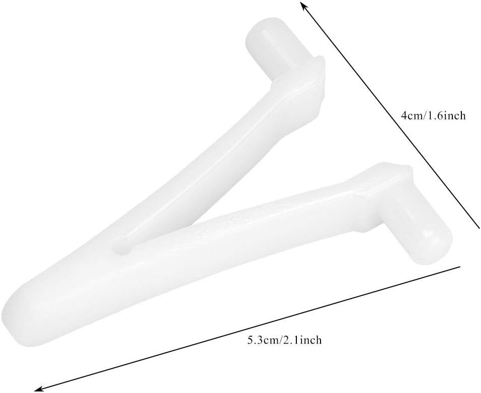 ATIE Butterfly Pool Clips - 6 Pack Attachment for Swimming White gallery