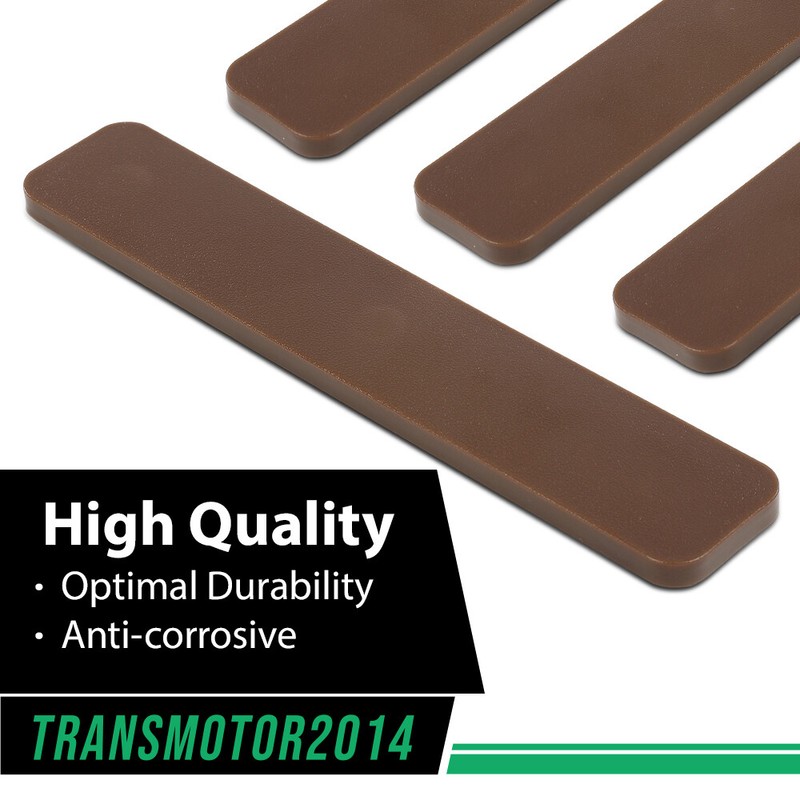 (4 pcs) 5.5” Plastic Decking boards End Cap Set Brown Fit For TREX gallery