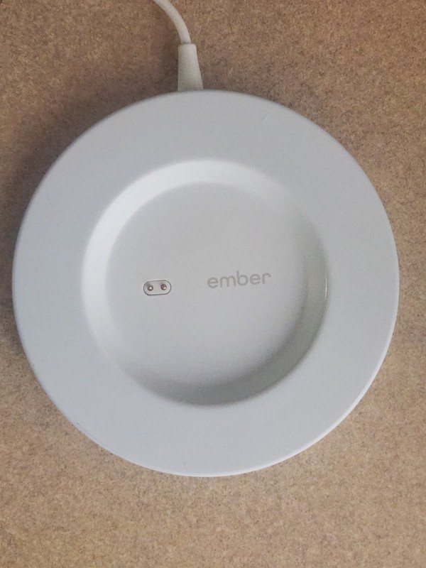 Ember Temperature Control Smart Mug White 10oz CM17 & charging Base - Works gallery