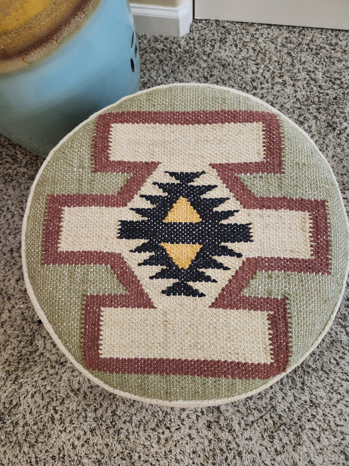 Kilim Handmade Footstool gallery