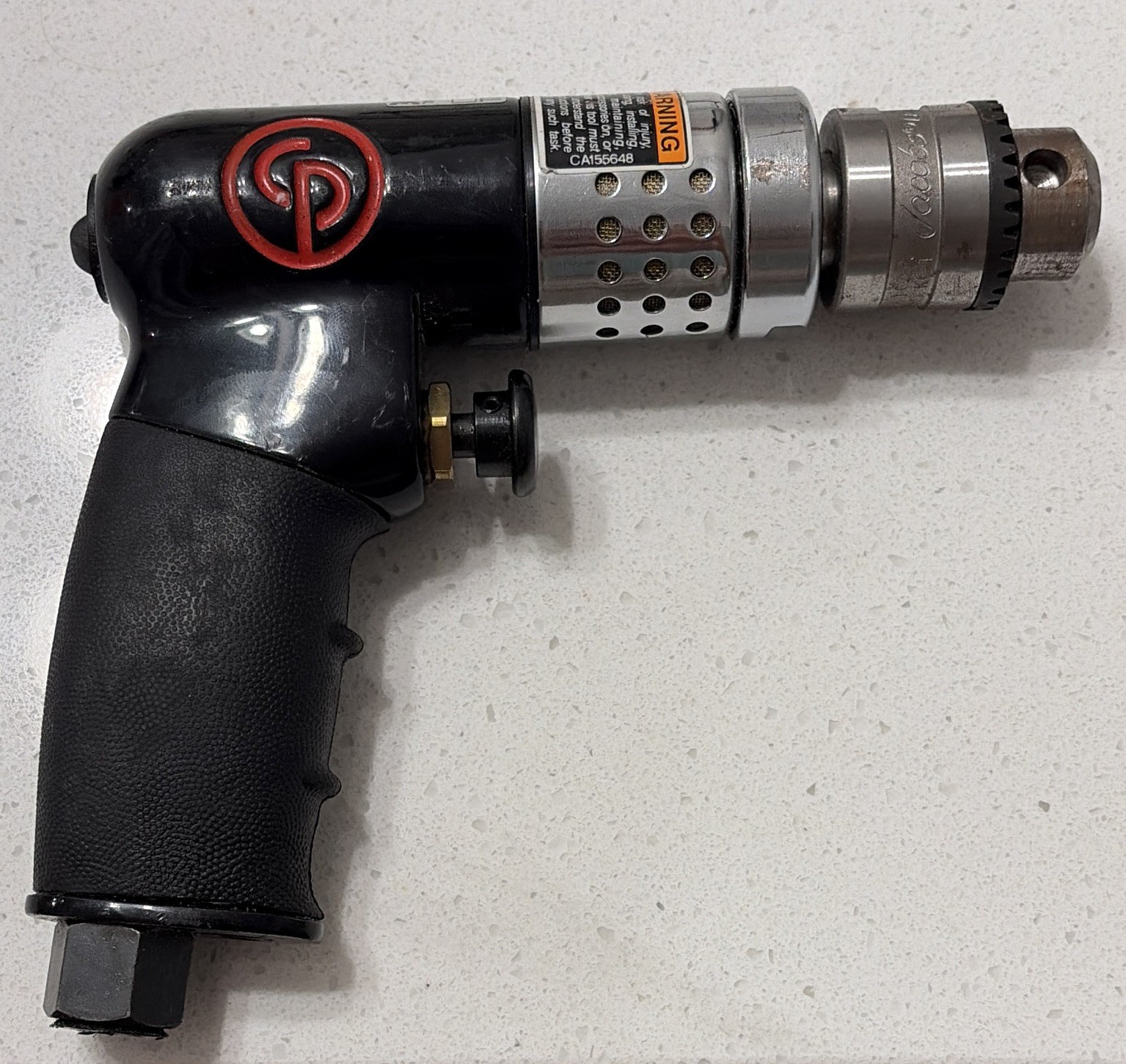 Chicago Pneumatic CP7300R Mini Pistol Grip Air Drill 3/8" 2700 RPM 90 PSI gallery
