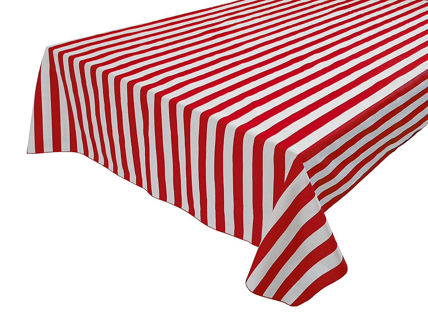 lovemyfabric Cotton 1 Inch Striped Tablecloth for Special Events/Weddings/Dinner gallery