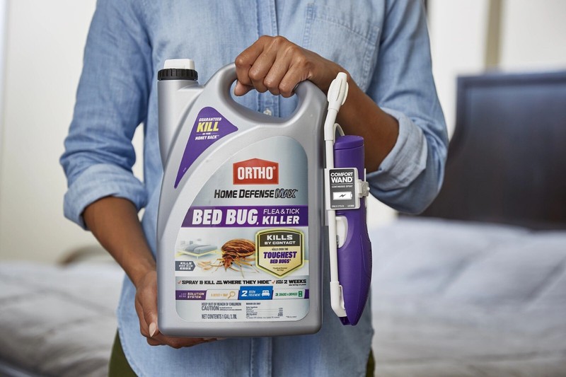 Ortho Home Defense Max Bed Bug, Flea & Tick Killer with Comfort Wand, 1 gal. gallery