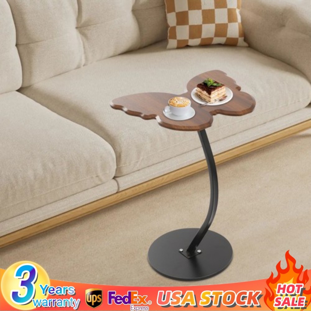 22.83 in Tall End Table Sofa Side Table Multi-purpose Small Space Table gallery