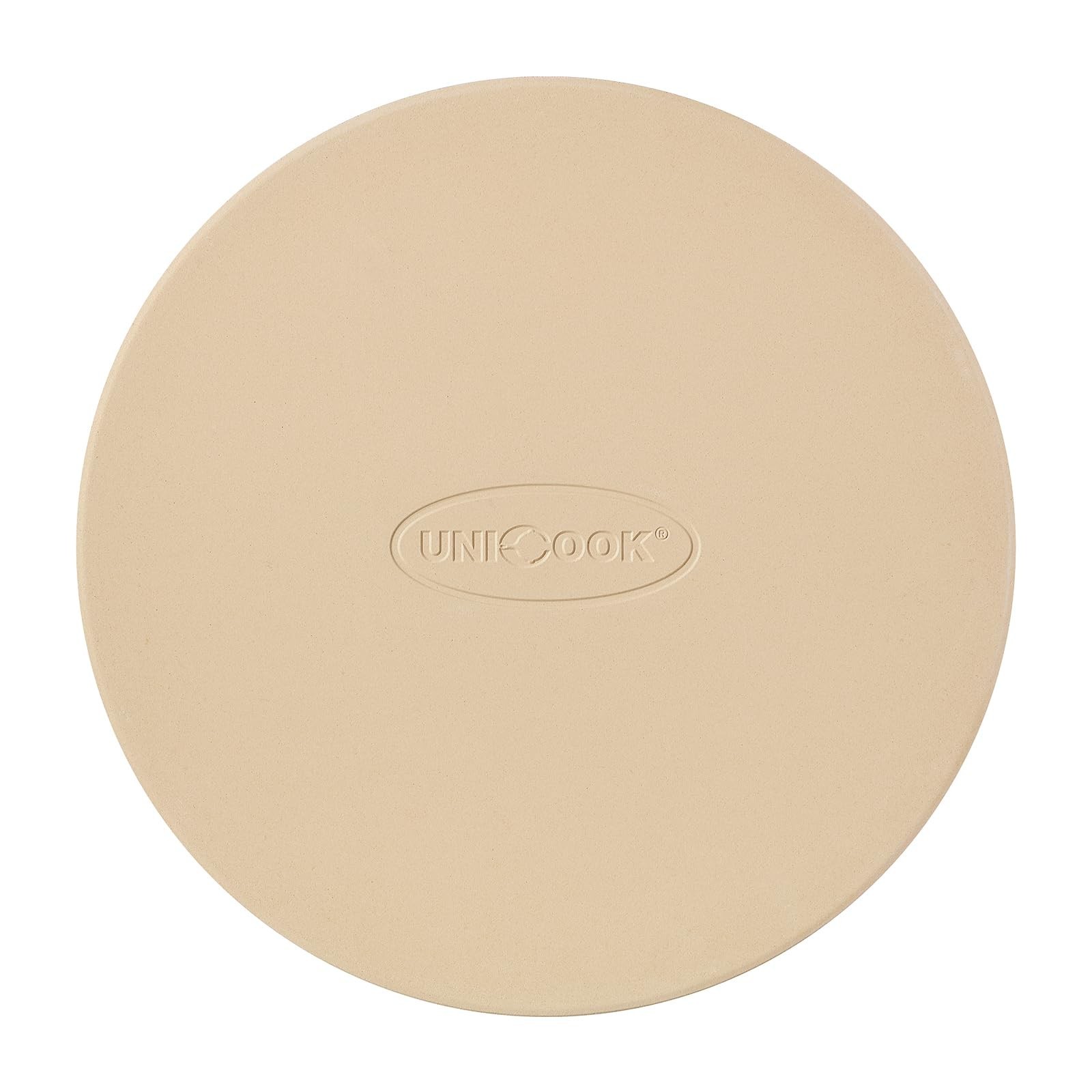 Unicook Round Pizza Stone 12 Inch, Cordierite Bread Baking Stone for Oven and... gallery