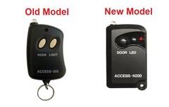10 Digit Code Mini Remote Control Garage Door/Gate Transmitter Mini Flashlight